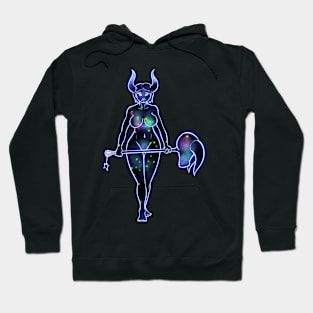 Sexy Taurus girl zodiac sign full of stars Hoodie